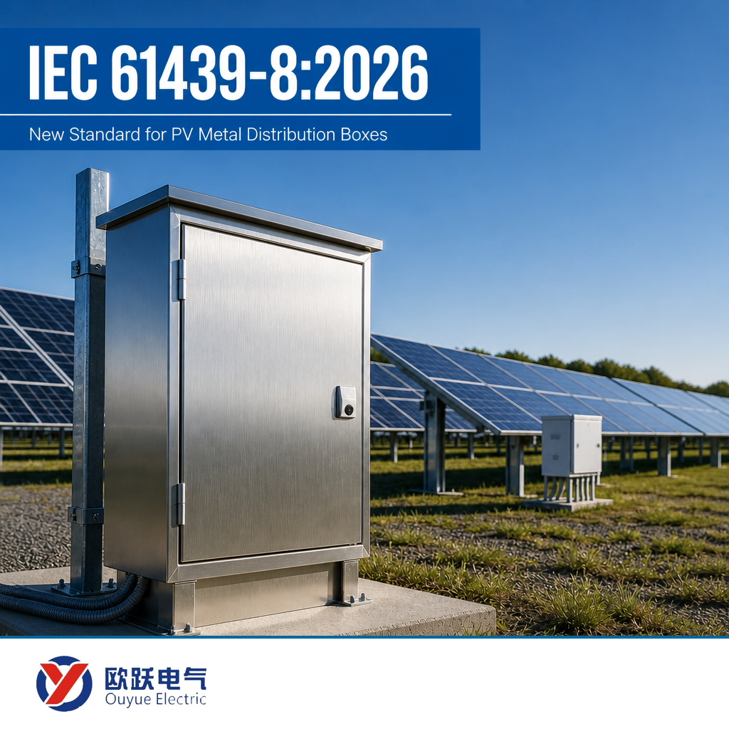 PV Metal Dağıtım Kutuları için Yeni IEC 61439-8:2026 Kuralları