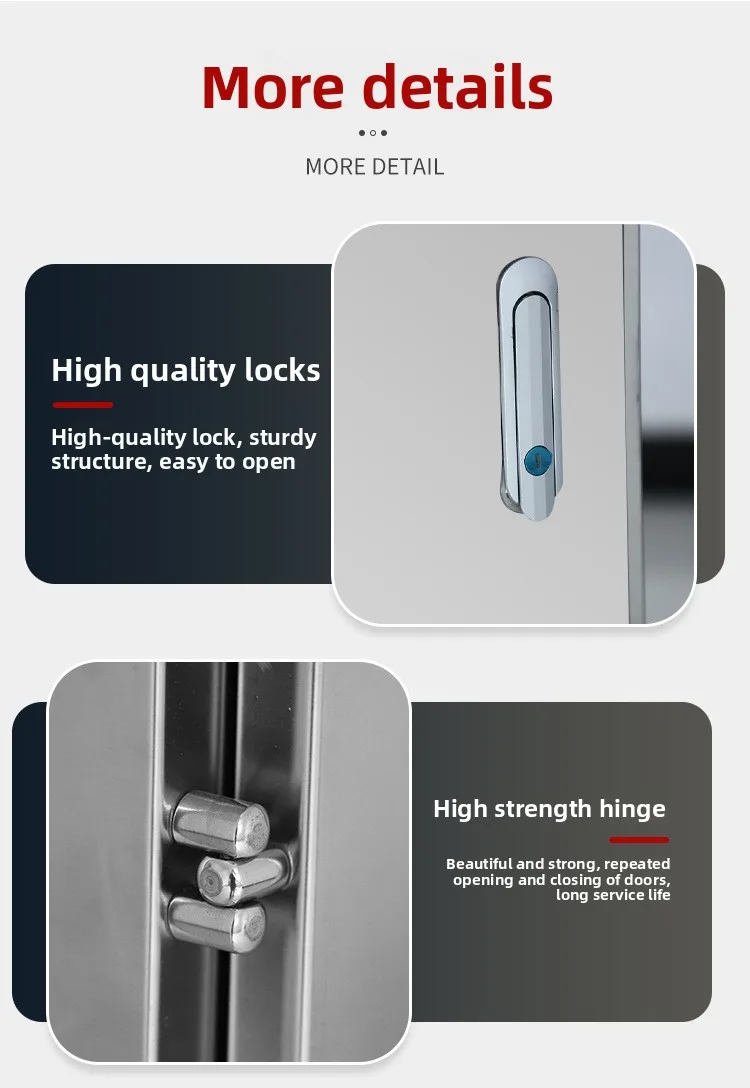 Iron Double-Door Floor-Standing Cabinet